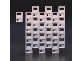 3D блоки для межкомнатных перегородок и интерьера помещений.